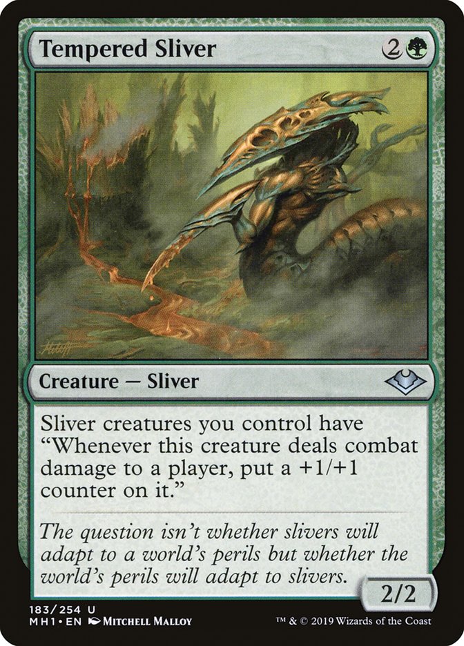 Tempered Sliver [Modern Horizons] | Good Games North