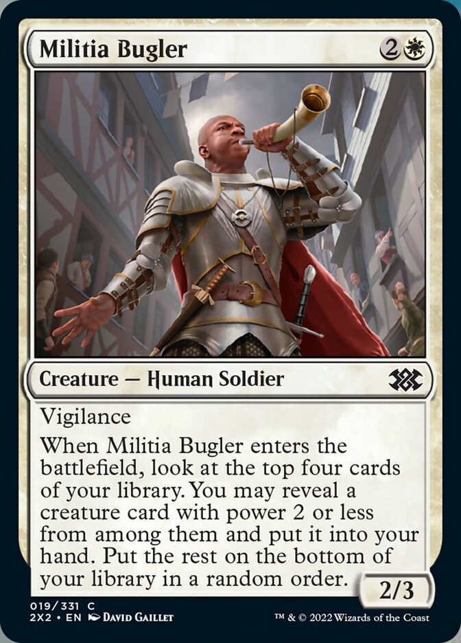Militia Bugler [Double Masters 2022] | Good Games North