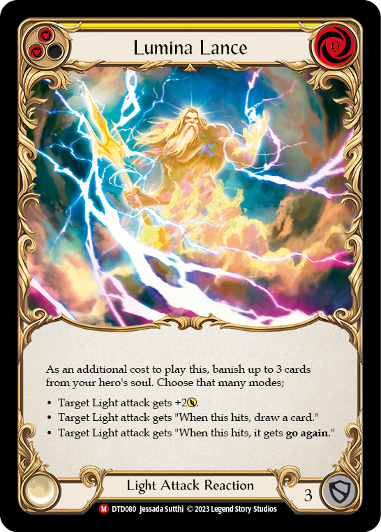 Lumina Lance [DTD080] (Dusk Till Dawn)  Rainbow Foil | Good Games North