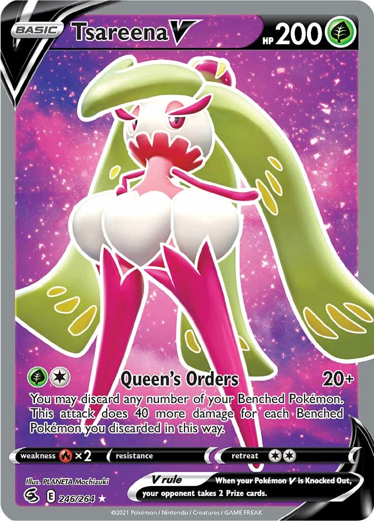 Tsareena V (246/264) [Sword & Shield: Fusion Strike] | Good Games North