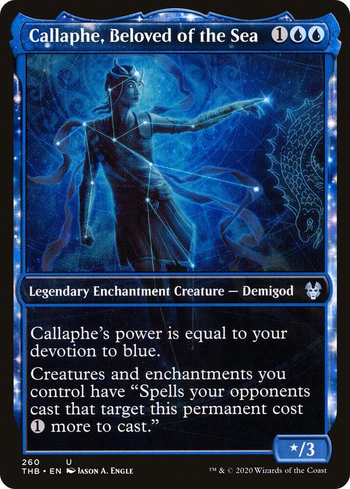 Callaphe Beloved of the Sea Showcase (Theros Beyond Death)  - Foil | Good Games North