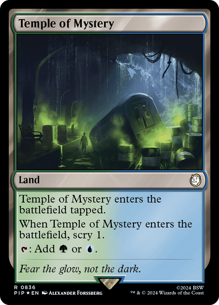 Temple of Mystery (Surge Foil) [Fallout] | Good Games North