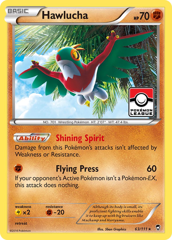 Hawlucha (63/111) [XY: Furious Fists] | Good Games North