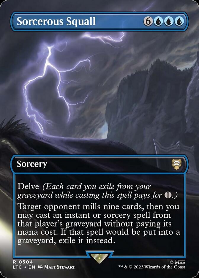 Sorcerous Squall (Commander: The Lord of the Rings: Tales of Middle-earth)  - undefined | Good Games North