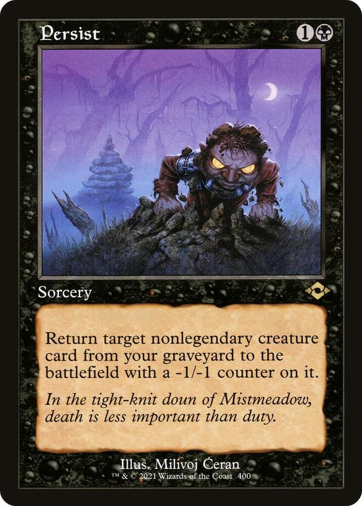 Persist Retro Frame (Modern Horizons 2)  | Good Games North