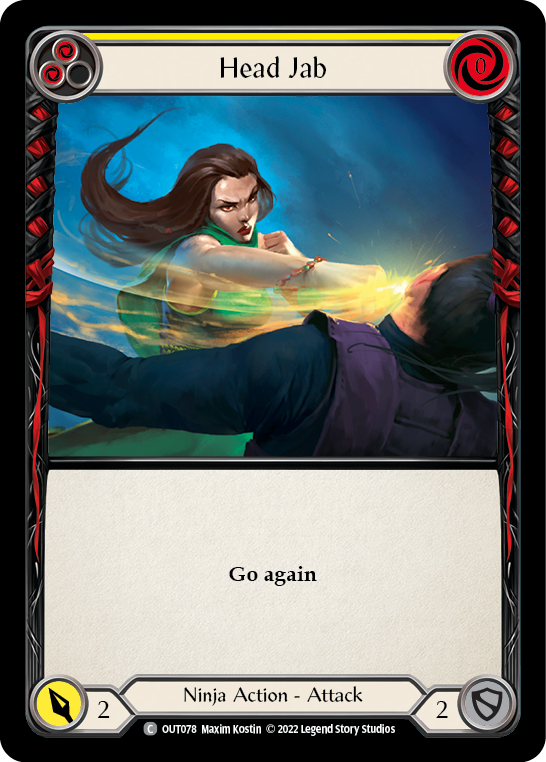 Head Jab (Yellow) [OUT078] (Outsiders) | Good Games North