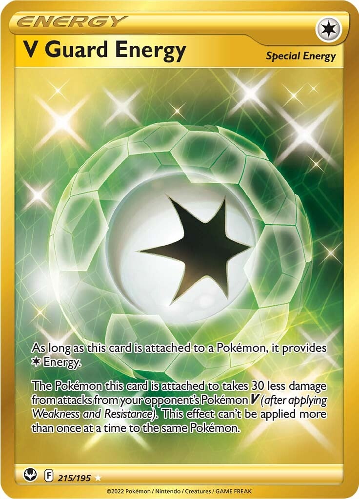 V Guard Energy (215/195) [Sword & Shield: Silver Tempest] | Good Games North