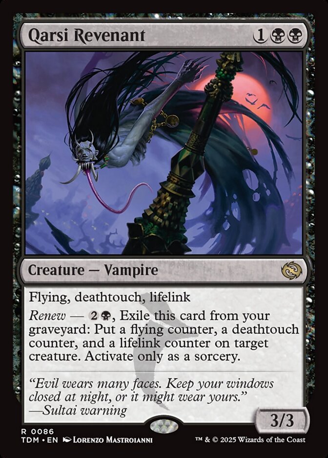 Qarsi Revenant 86 (Tarkir: Dragonstorm)  | Good Games North
