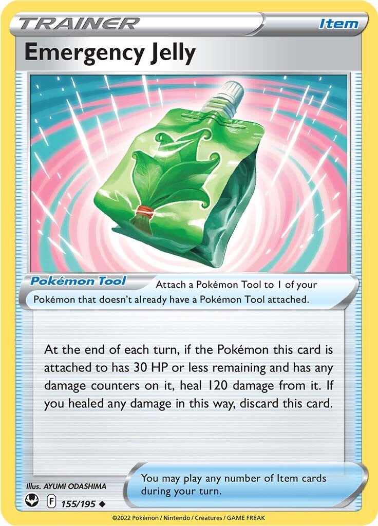 Emergency Jelly (155/195) [Sword & Shield: Silver Tempest] | Good Games North