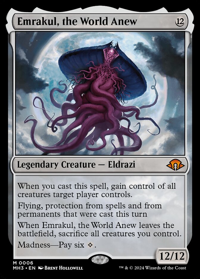 Emrakul the World Anew 6 (Modern Horizons 3)  - Foil | Good Games North