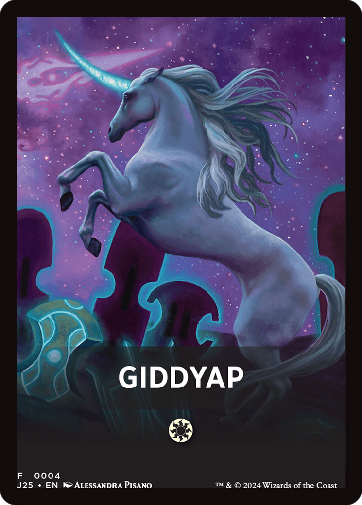 Giddyap Theme Card [Foundations Jumpstart Front Cards] | Good Games North