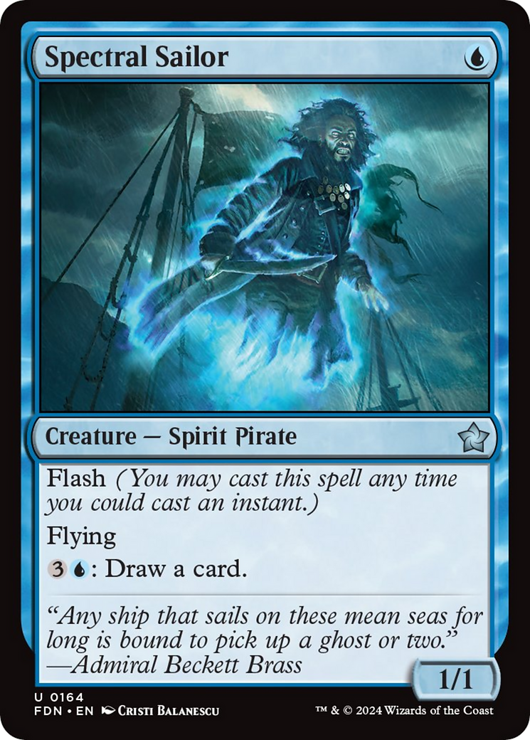 Spectral Sailor [Foundations] | Good Games North