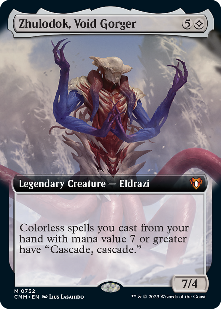 Zhulodok, Void Gorger (Extended Art) [Commander Masters] | Good Games North
