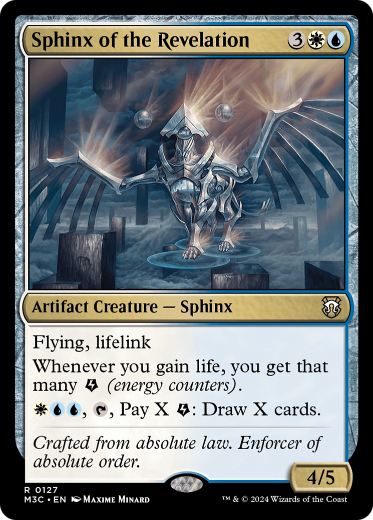 Sphinx of the Revelation (Ripple Foil) [Modern Horizons 3 Commander] | Good Games North