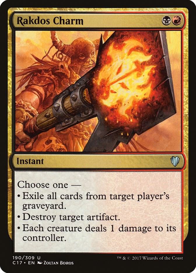 Rakdos Charm 190/309 (Commander 2017)  | Good Games North