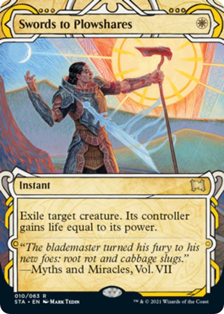 Swords to Plowshares (Strixhaven: Mystical Archives)  - Foil | Good Games North
