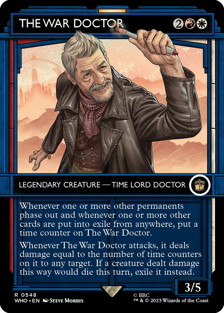 The War Doctor Showcase (Universes Beyond: Doctor Who)  - Foil | Good Games North