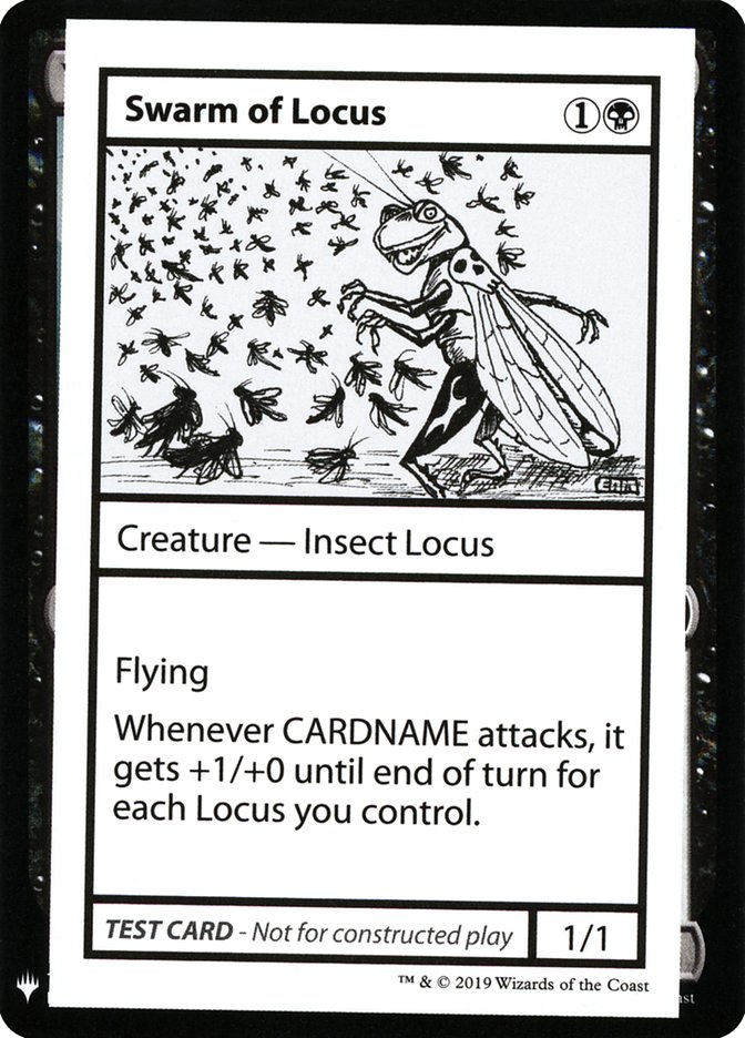 Swarm of Locus [Mystery Booster Playtest Cards] | Good Games North