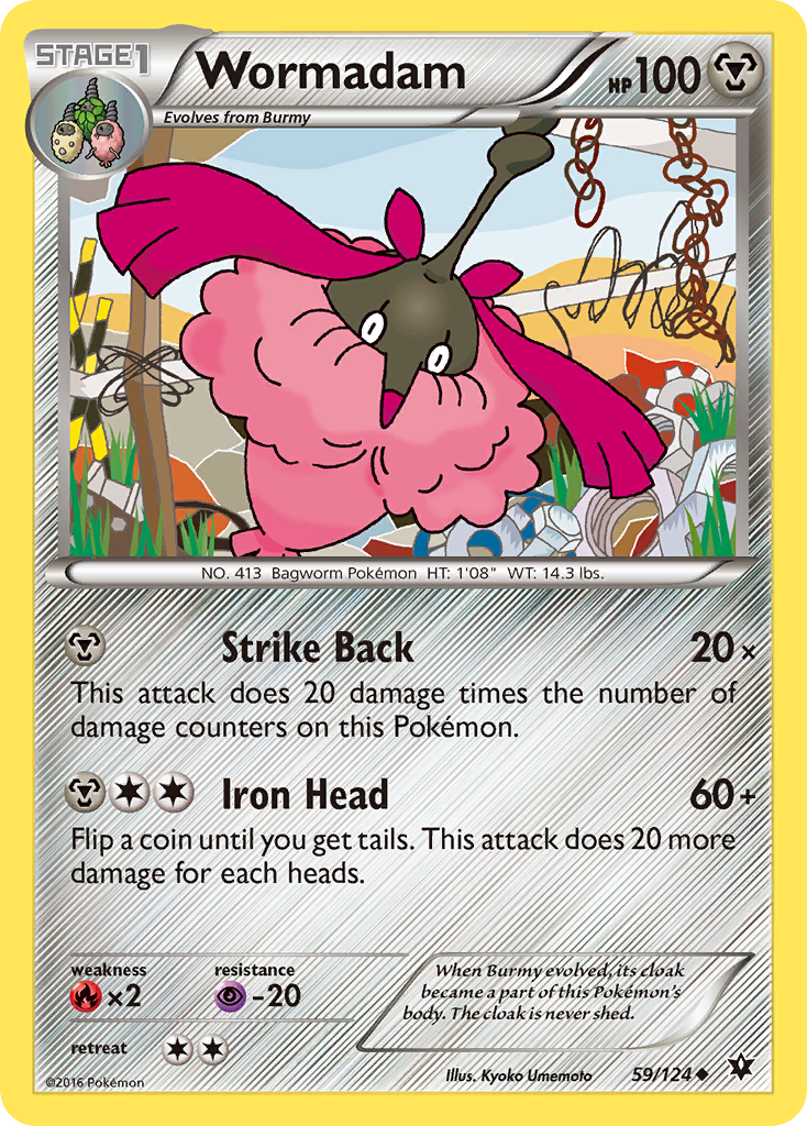 Wormadam (59/124) [XY: Fates Collide] | Good Games North