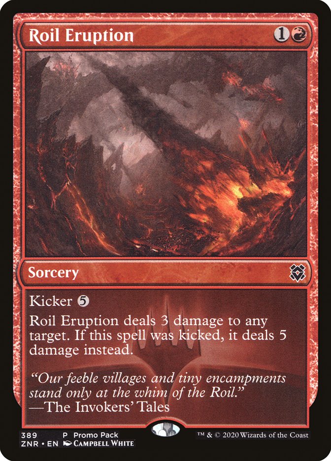 Roil Eruption (Promo Pack) [Zendikar Rising Promos] | Good Games North