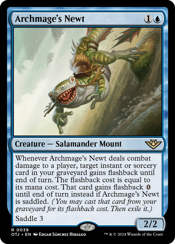 Archmage's Newt [Outlaws of Thunder Junction] | Good Games North