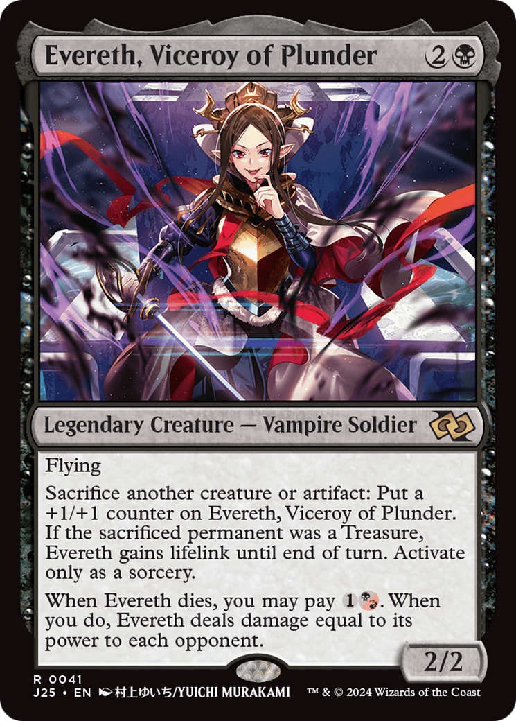 Evereth, Viceroy of Plunder (Anime) [Foundations Jumpstart] | Good Games North