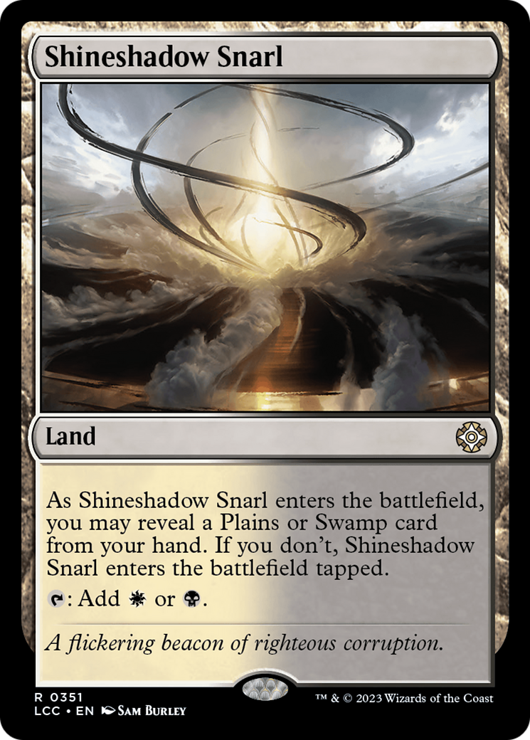 Shineshadow Snarl [The Lost Caverns of Ixalan Commander] | Good Games North