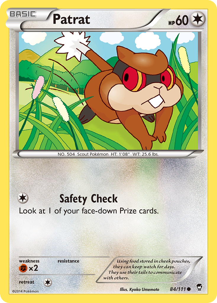 Patrat (84/111) [XY: Furious Fists] | Good Games North