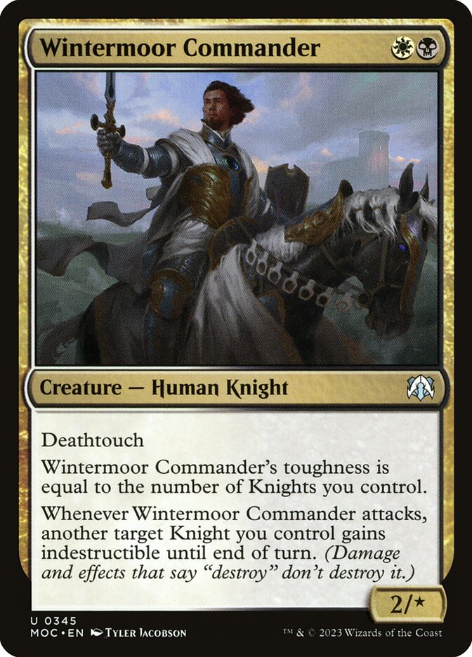 Wintermoor Commander (Commander: March of the Machine)  | Good Games North