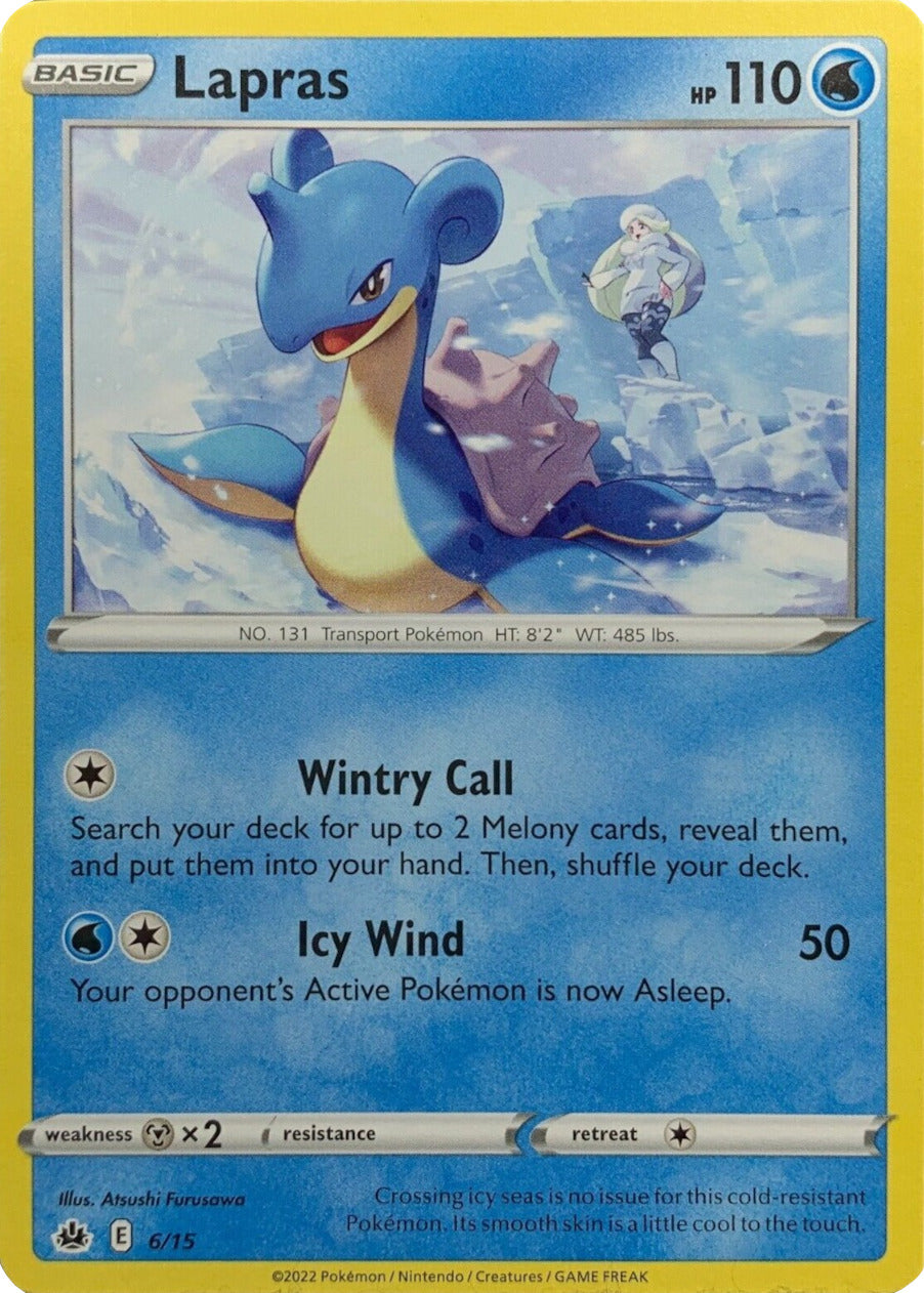 Lapras (6/15) [McDonald's Promos: Match Battle] | Good Games North