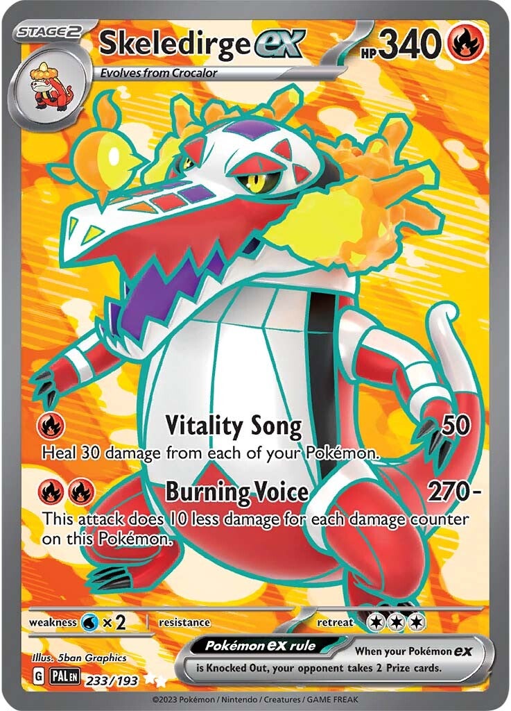 Skeledirge ex (233/193) [Scarlet & Violet: Paldea Evolved] | Good Games North
