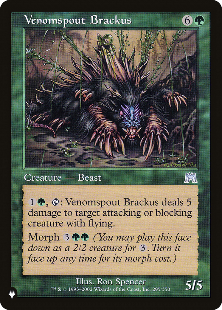 Venomspout Brackus [The List] | Good Games North
