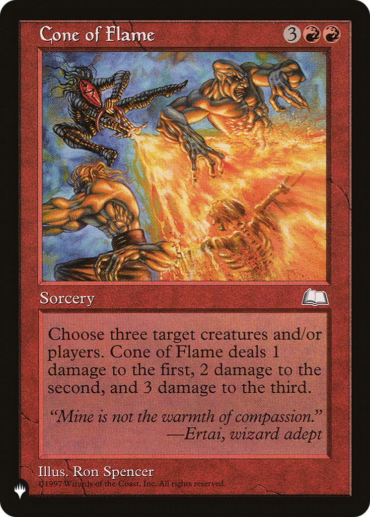 Cone of Flame [The List] | Good Games North
