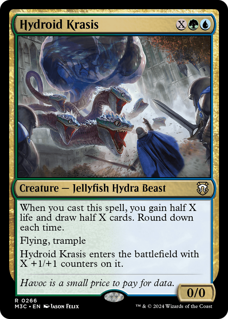 Hydroid Krasis (Ripple Foil) [Modern Horizons 3 Commander] | Good Games North