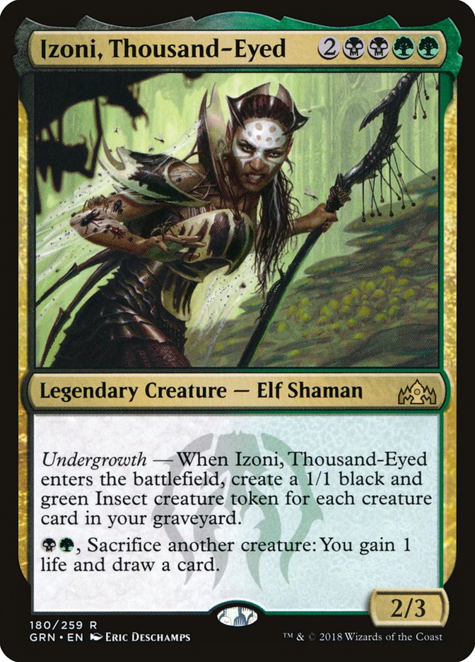 Izoni, Thousand-Eyed 180 (Guilds of Ravnica)  | Good Games North