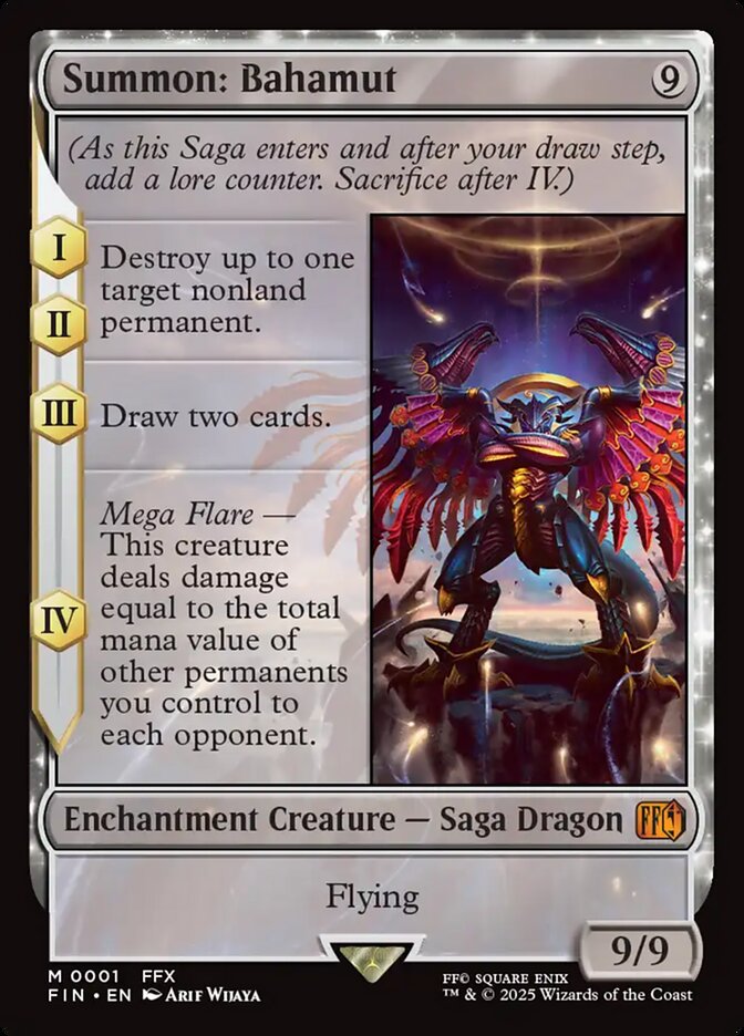 Summon: Bahamut (FINAL FANTASY)  - Foil | Good Games North