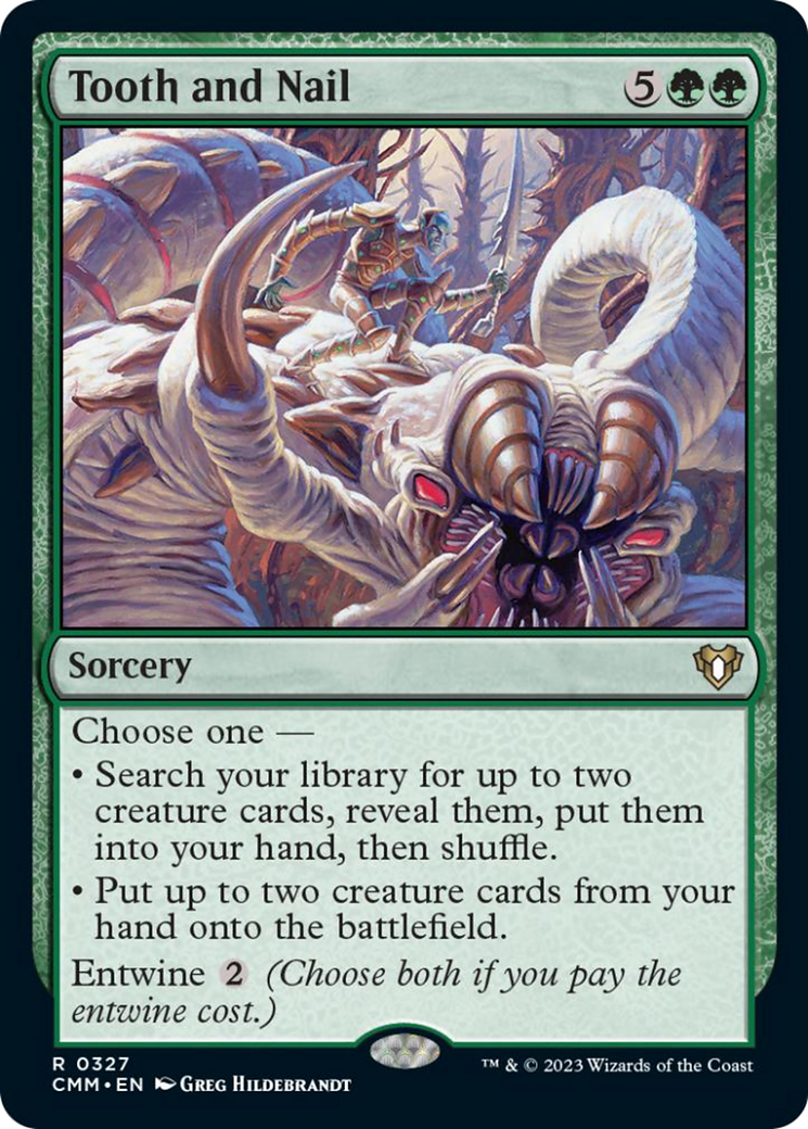 Tooth and Nail [Commander Masters] | Good Games North