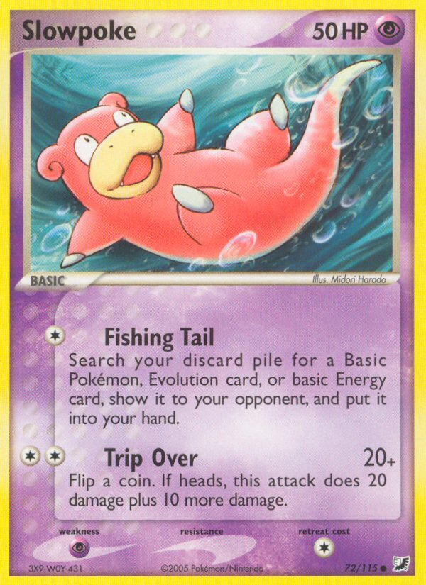 Slowpoke (72/115) [EX: Unseen Forces] | Good Games North