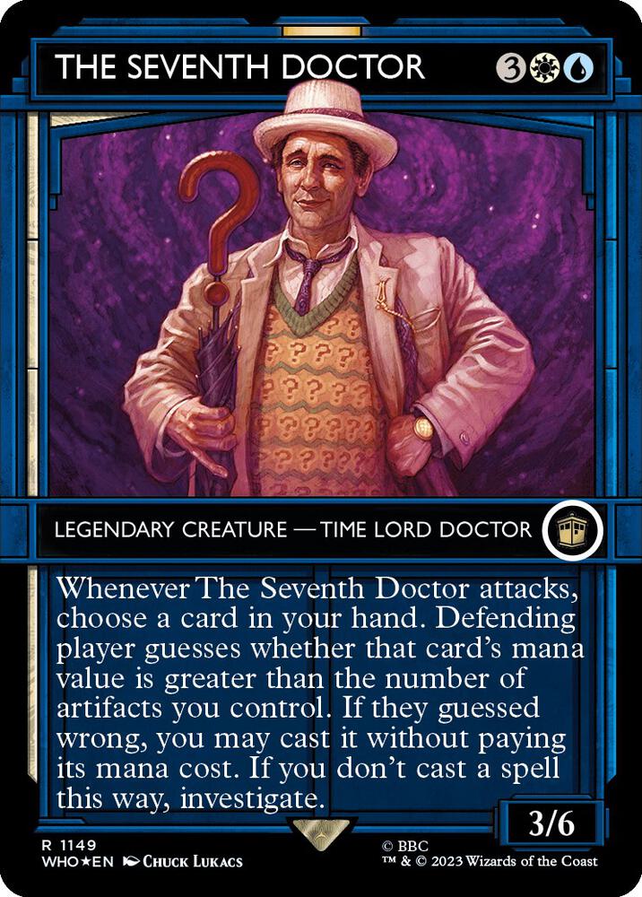 The Seventh Doctor Showcase Surge Foil (Universes Beyond: Doctor Who)  - Foil | Good Games North