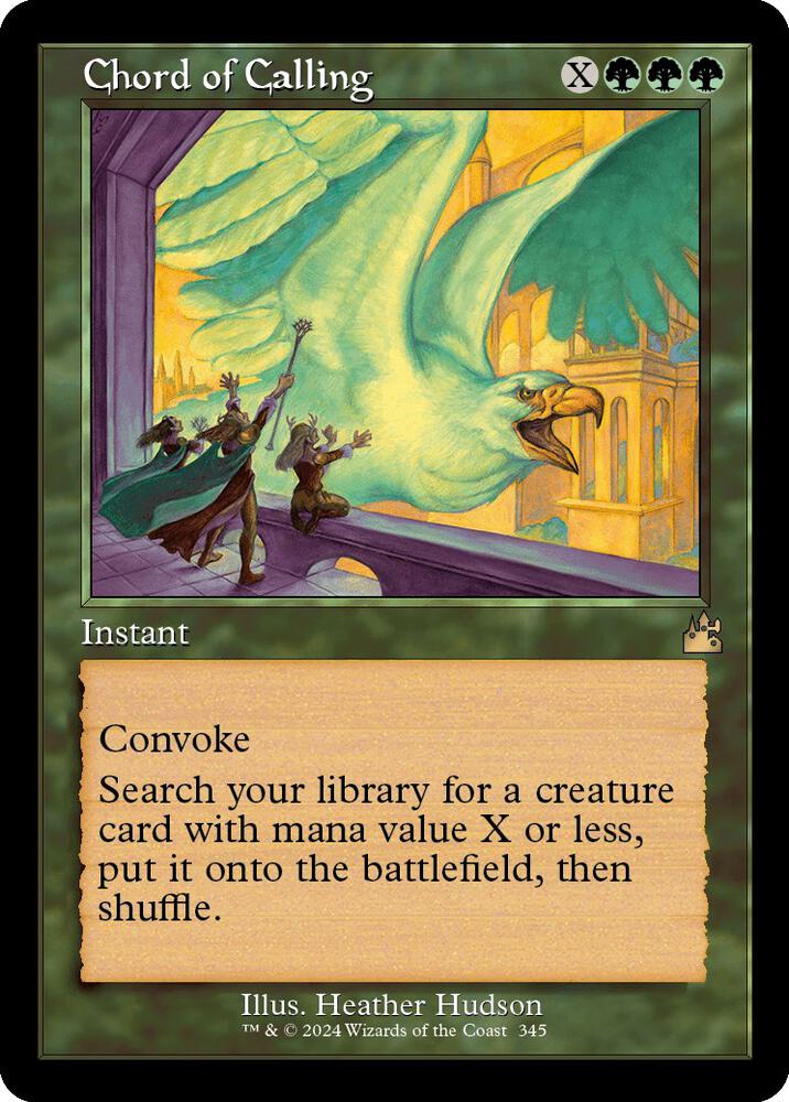 Chord of Calling Retro Frame (Ravnica Remastered)  - undefined | Good Games North