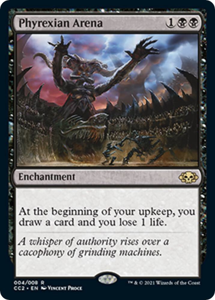 Phyrexian Arena 4 (Commander Collection: Black)  - Foil | Good Games North