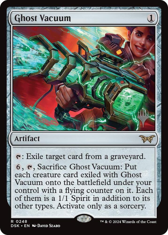 Ghost Vacuum (Promo Pack: Duskmourn: House of Horror)  - Foil | Good Games North