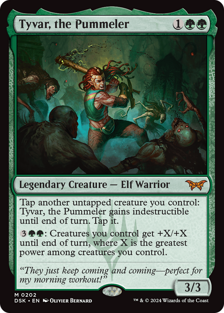 Tyvar, the Pummeler [Duskmourn: House of Horror] | Good Games North