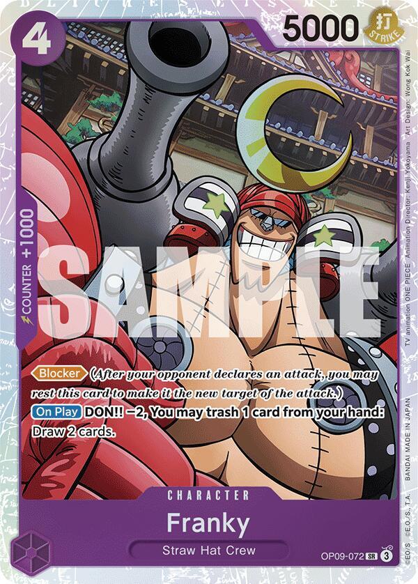 Franky OP09-072 (Emperors in the New World)  - Foil | Good Games North