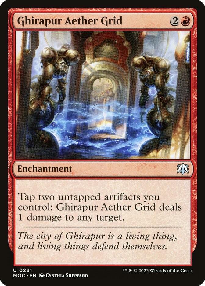 Ghirapur Aether Grid 281 (Commander: March of the Machine)  | Good Games North
