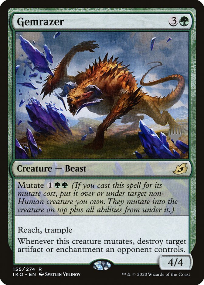 Gemrazer (Promo Pack) [Ikoria: Lair of Behemoths Promos] | Good Games North