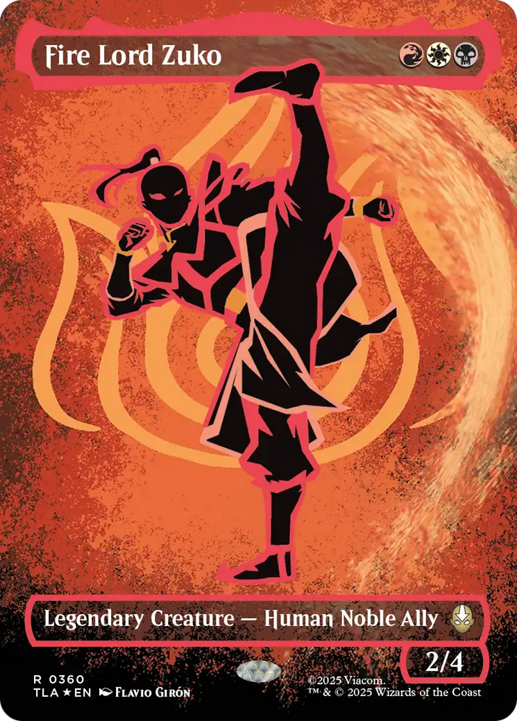 Fire Lord Zuko (Borderless Battle Pose) [Avatar: The Last Airbender] | Good Games North