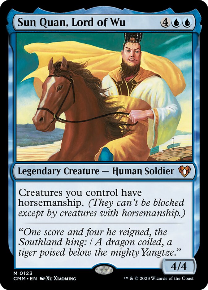 Sun Quan, Lord of Wu (Commander Masters)  | Good Games North