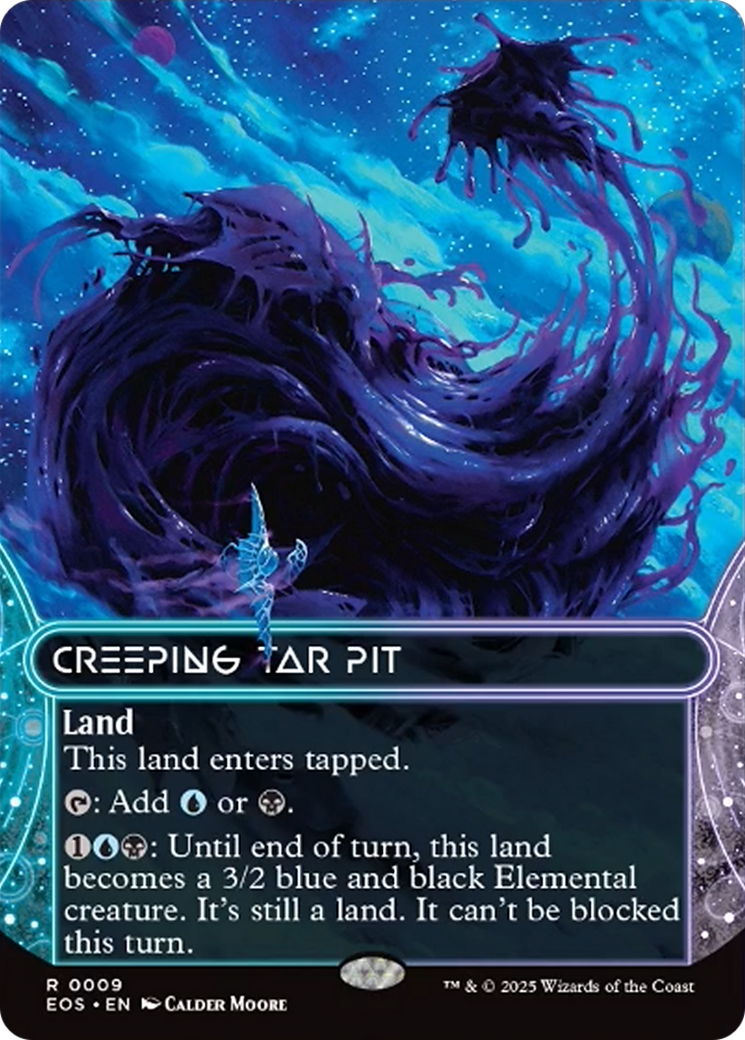 Creeping Tar Pit (0009) (Bordelress) [Edge of Eternities: Stellar Sights] | Good Games North