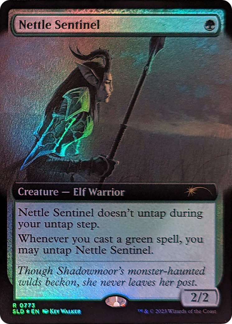 Nettle Sentinel (Extended Art) [Secret Lair Drop Series] | Good Games North